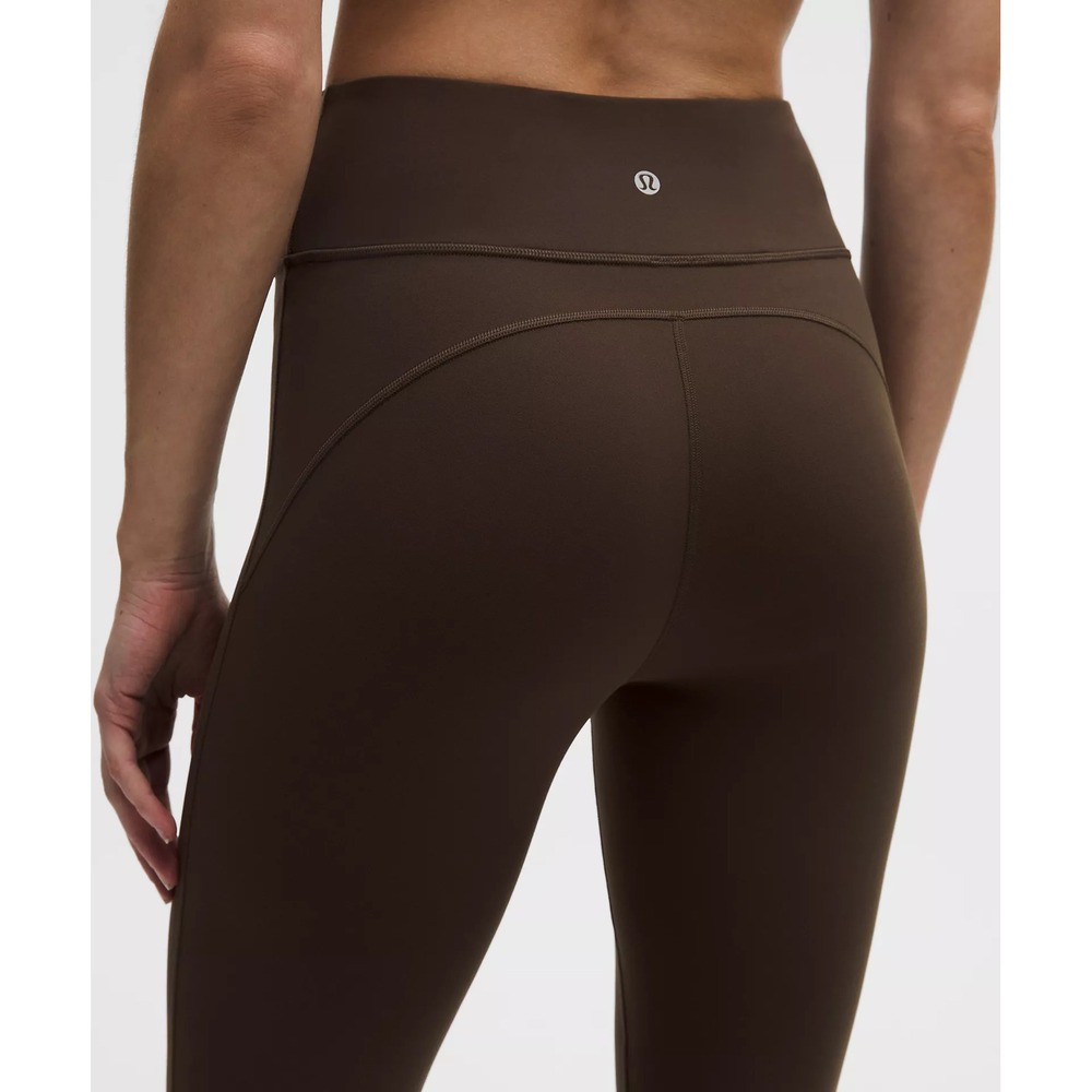 832-Lululemon-Groove Nulu High-Rise Flared Pant Regular-Walnut Crunch - Picture 4 of 5
